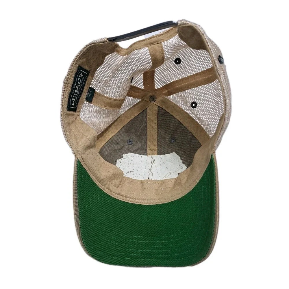 Susquehanna University River Hawks Distressed Trucker Mesh Back Snapback Hat Cap - Picture 5 of 5